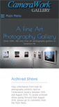 Mobile Screenshot of cameraworkgallery.org